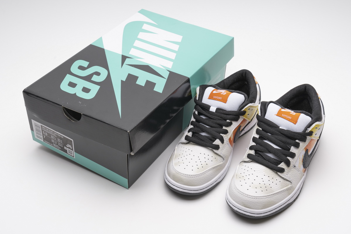 Nike SB Dunk Low Raygun Tie-Dye White BQ6832-101