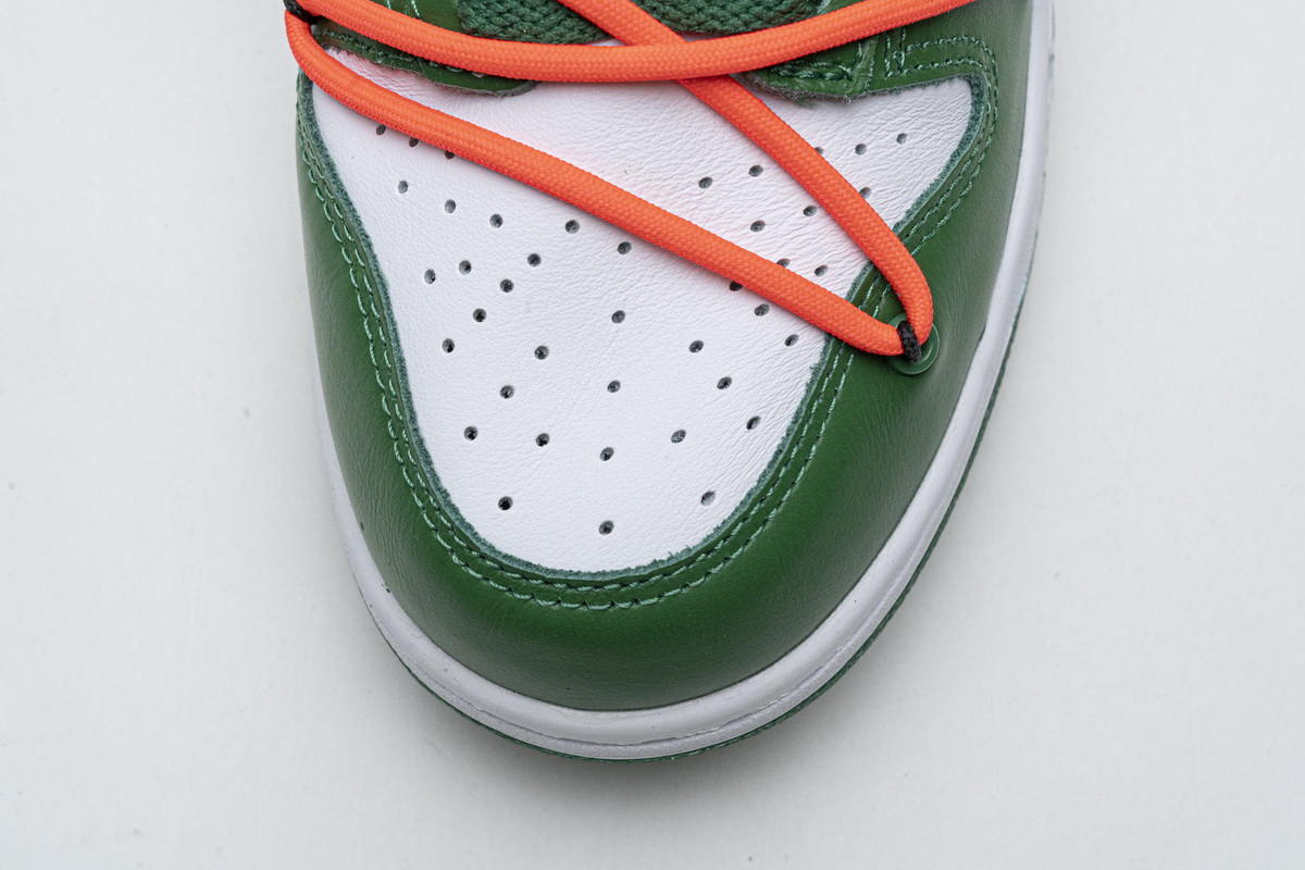 OFF-WHITE x Nike Dunk SB Low Pine Green CT0856-100