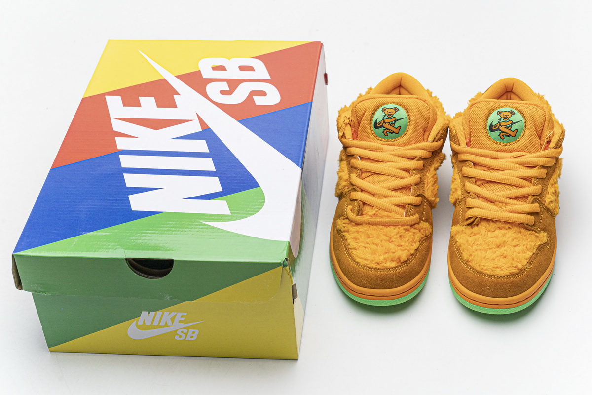 Grateful Dead x Nike SB Dunk Low Pro QS “ Orange Bear” CJ5378-800