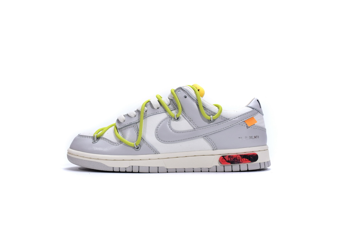OFF WHITE x Nike Dunk SB Low The 50 NO.08 DM1602-106