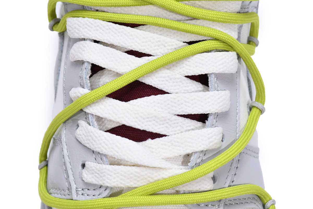 OFF WHITE x Nike Dunk SB Low The 50 NO.08 DM1602-106