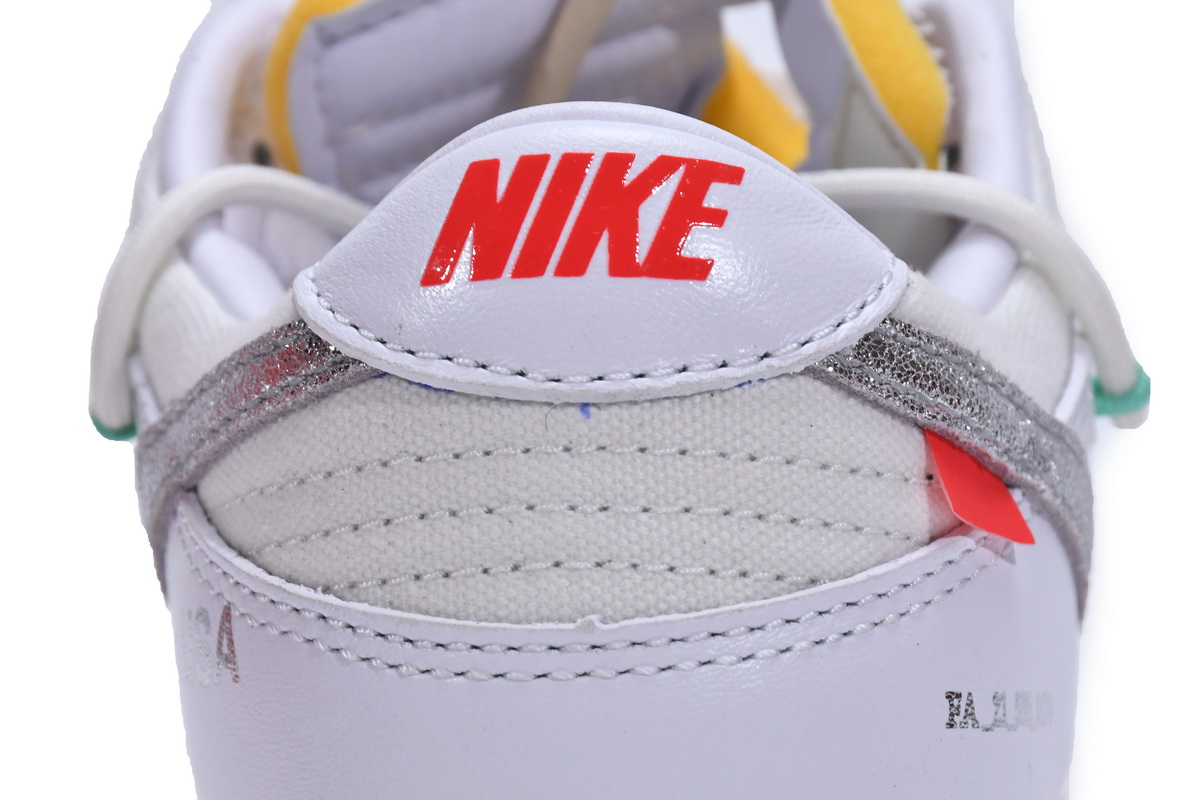 OFF WHITE x Nike Dunk SB Low The 50 NO.1 DM1602-127