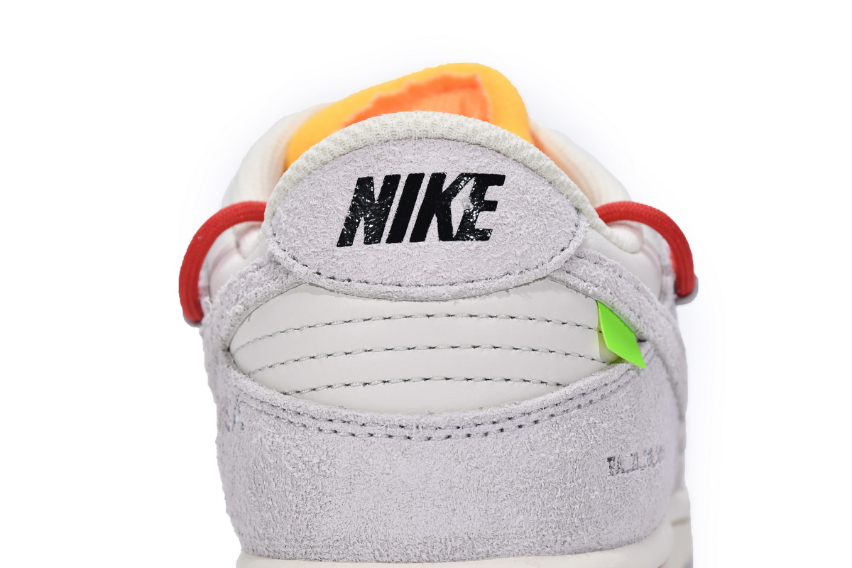 OFF WHITE x Nike Dunk SB Low The 50 NO.40 DJ0950-103
