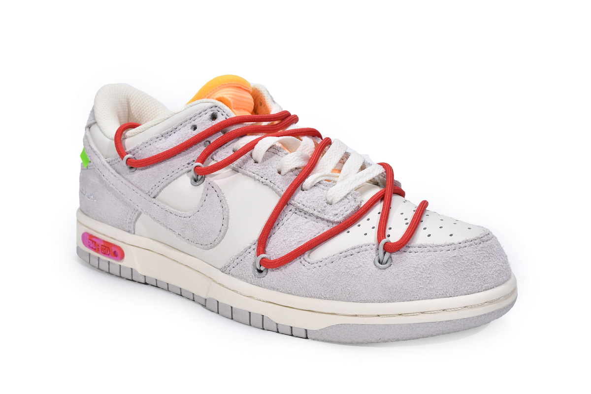 OFF WHITE x Nike Dunk SB Low The 50 NO.40 DJ0950-103