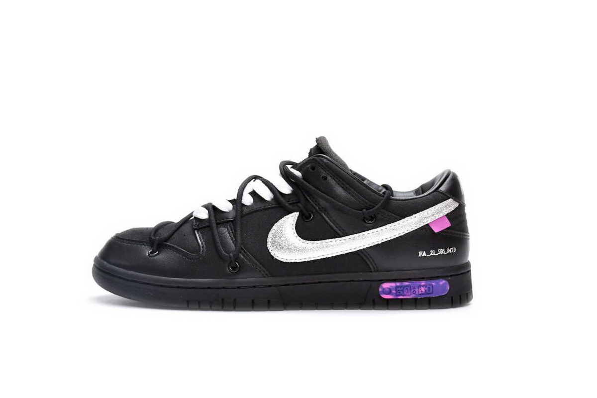 OFF WHITE x Nike Dunk SB Low The 50 NO.50 DM1602-001