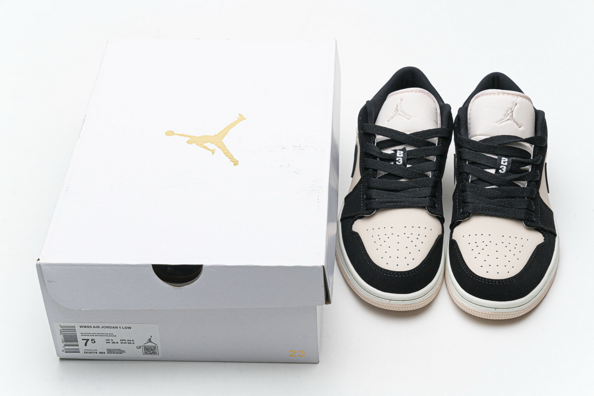 Air Jordan 1 Low Black Guava Ice (W) DC0774-003