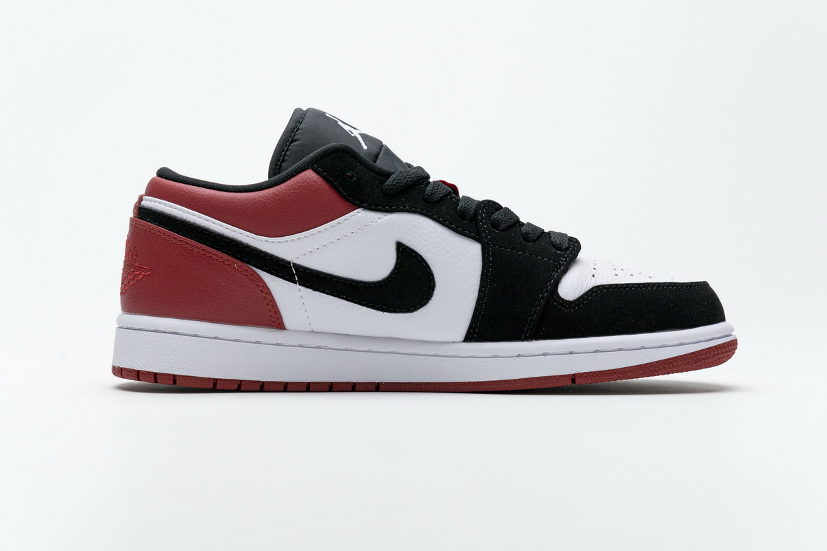 Air Jordan 1 Low Black Toe 553558-116