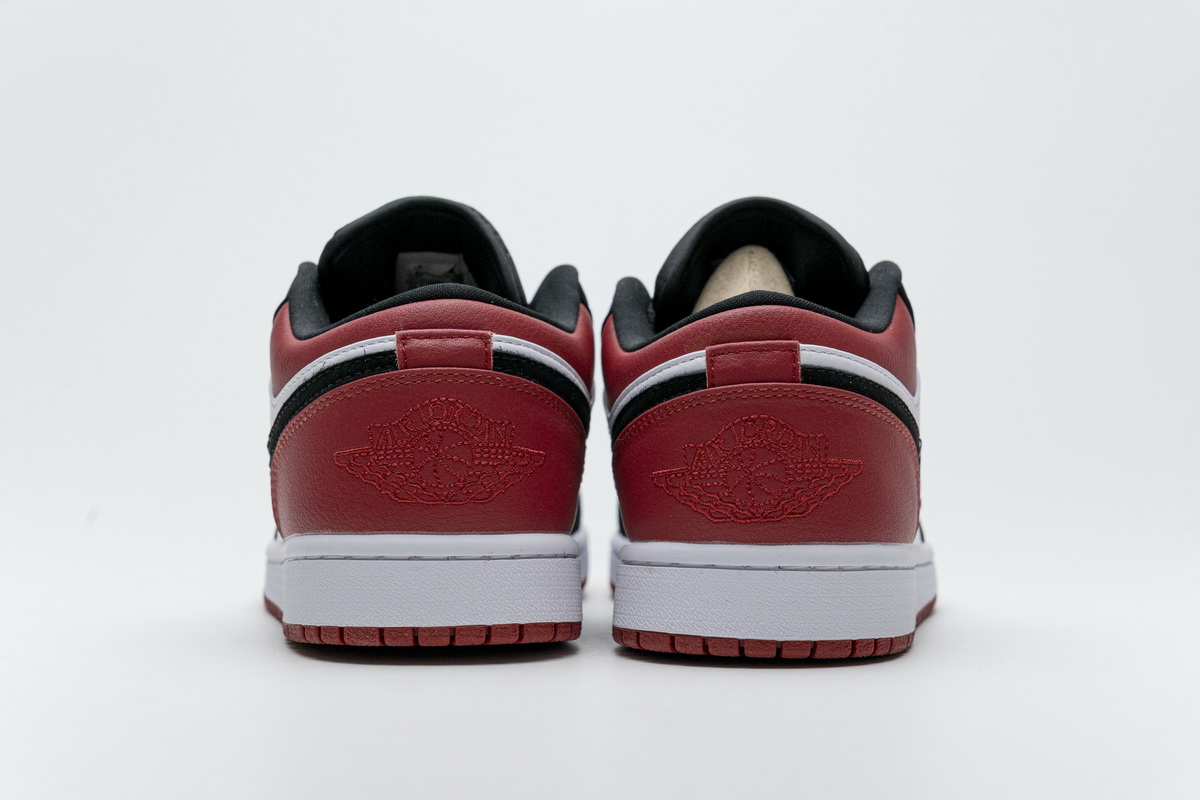 Air Jordan 1 Low Black Toe 553558-116
