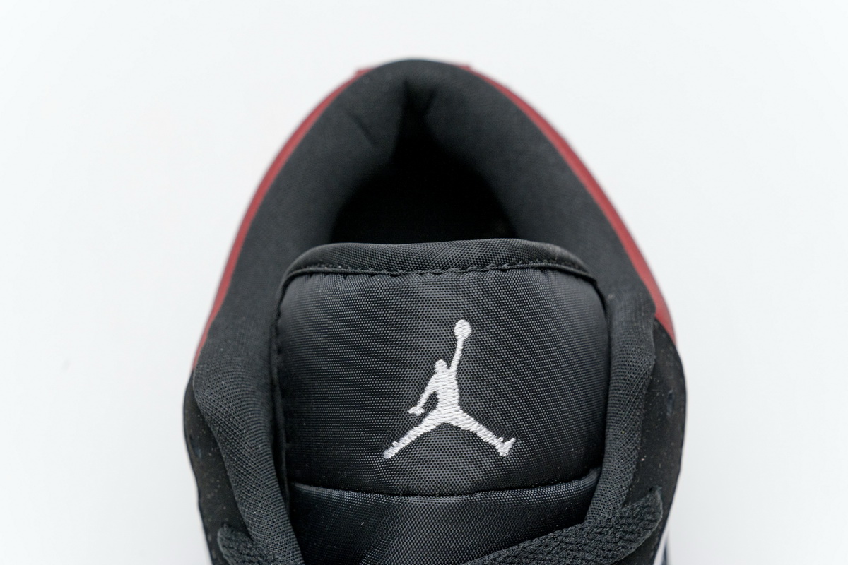 Air Jordan 1 Low Black Toe 553558-116