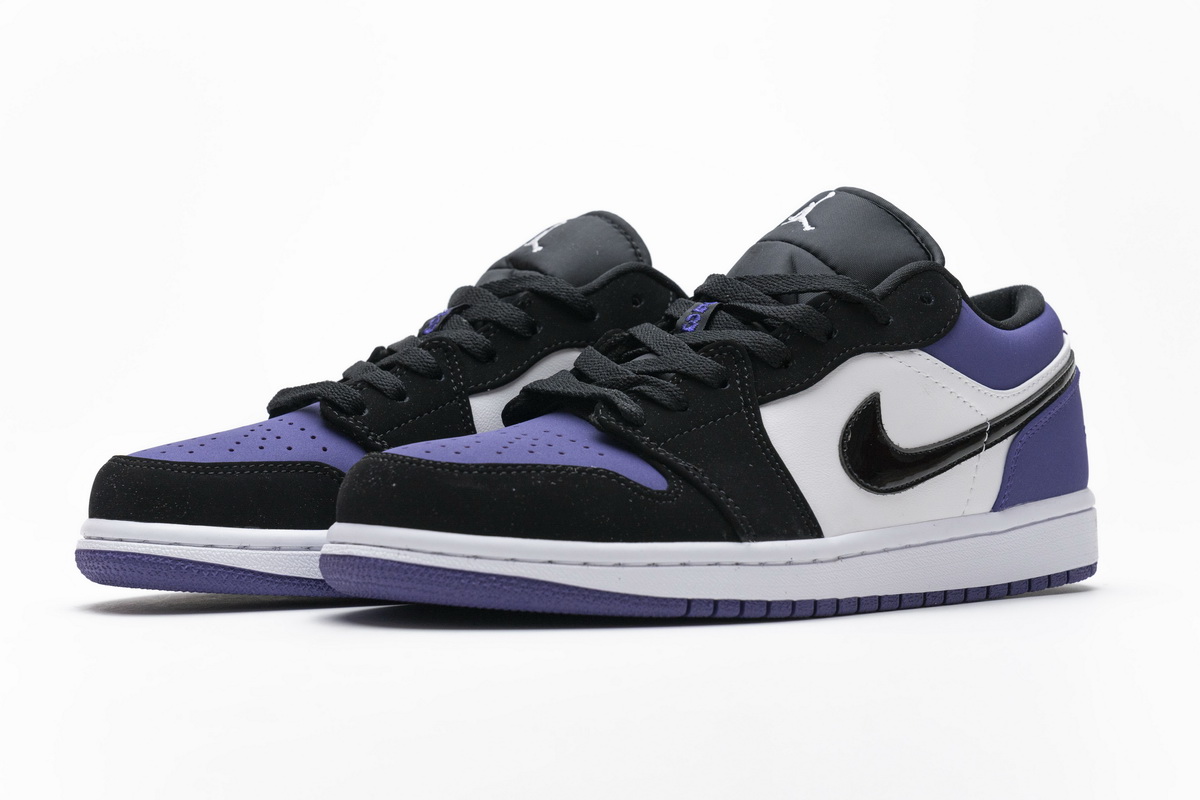 Air Jordan 1 Low Court Purple 553558-125