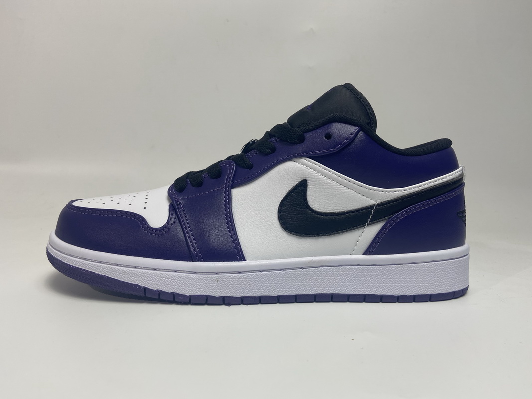 Air Jordan 1 Low Court Purple 553558-500