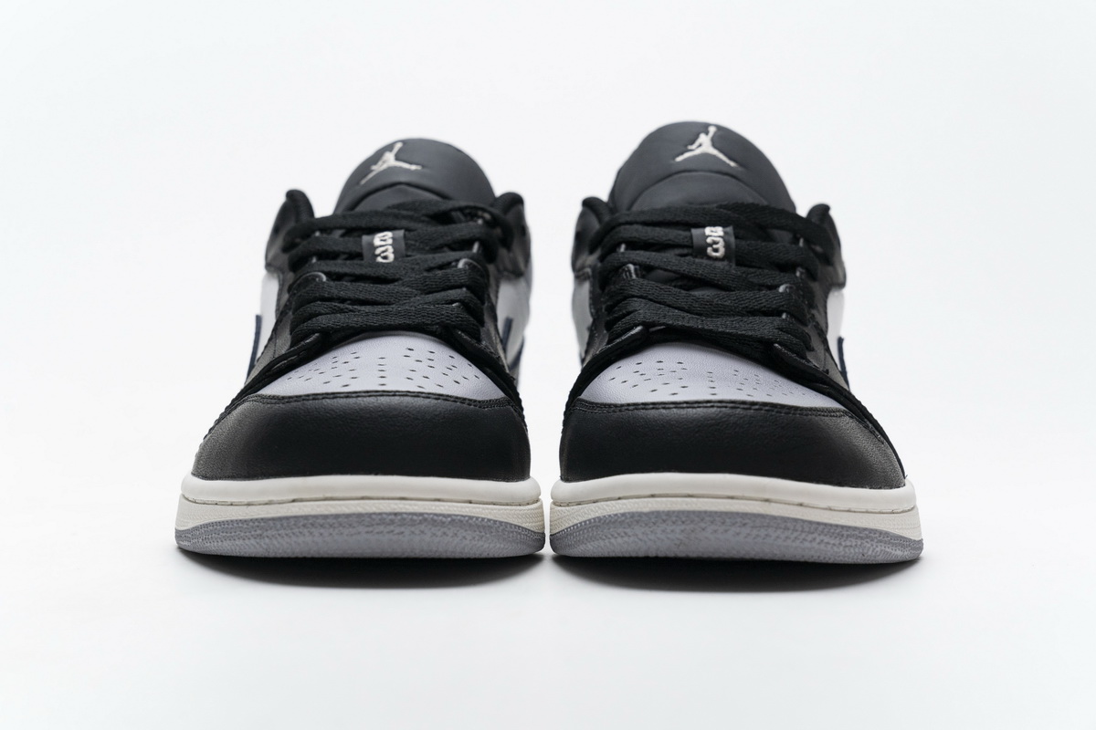 Air Jordan 1 Low Grey Toe 553558-110