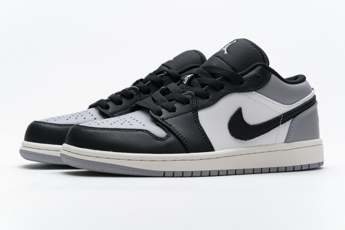 Air Jordan 1 Low Grey Toe 553558-110