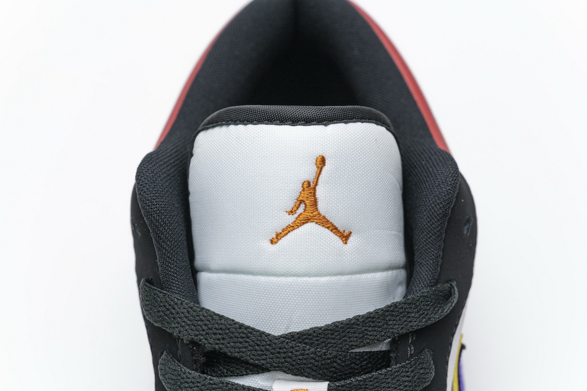 Air Jordan 1 Low Lakers Top 3 CJ9216-051