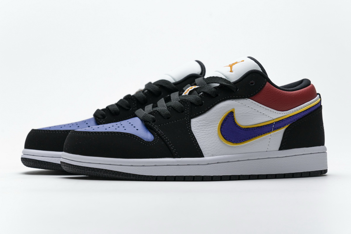 Air Jordan 1 Low Lakers Top 3 CJ9216-051