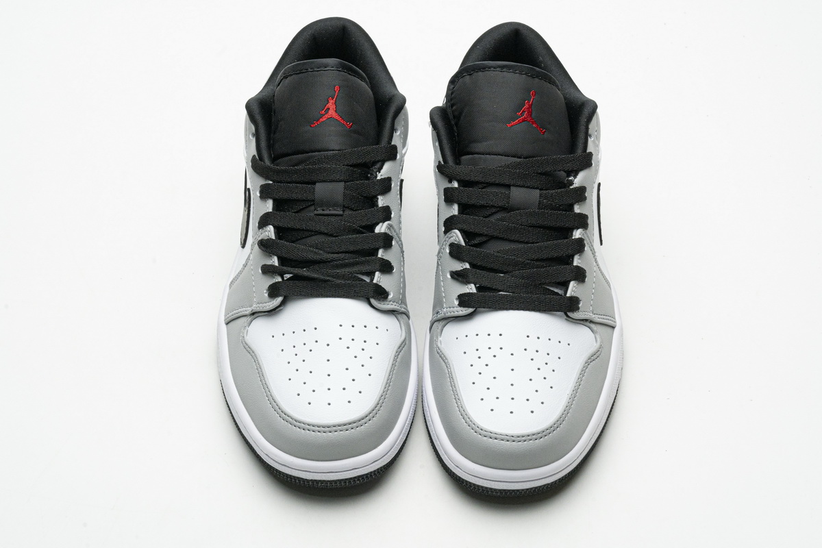 Air Jordan 1 Low Light Smoke Grey 553558-030