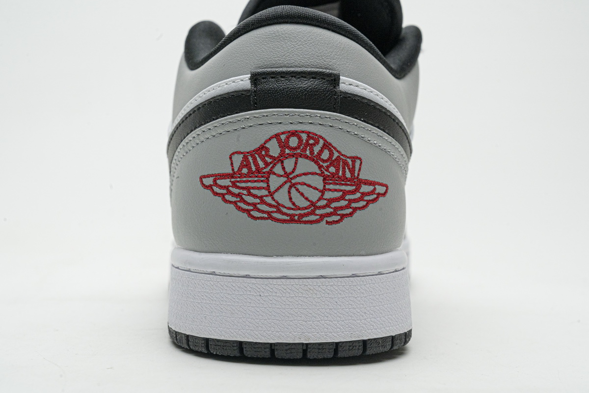 Air Jordan 1 Low Light Smoke Grey 553558-030