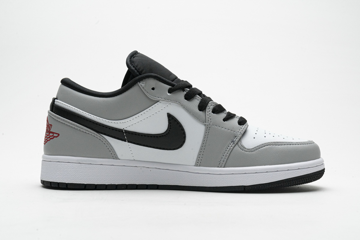 Air Jordan 1 Low Light Smoke Grey 553558-030