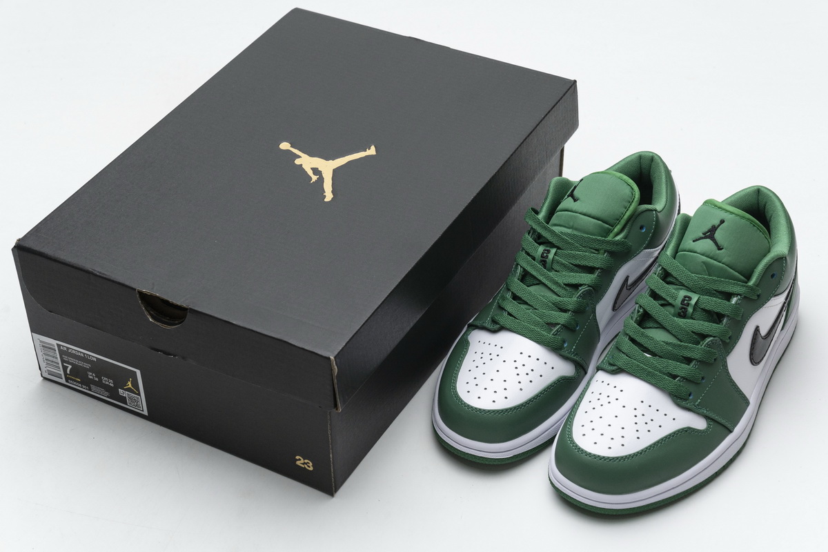 Air Jordan 1 Low Pine Green 553558-301