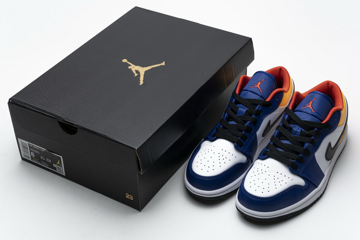 Air Jordan 1 Low Royal Yellow 553558-123