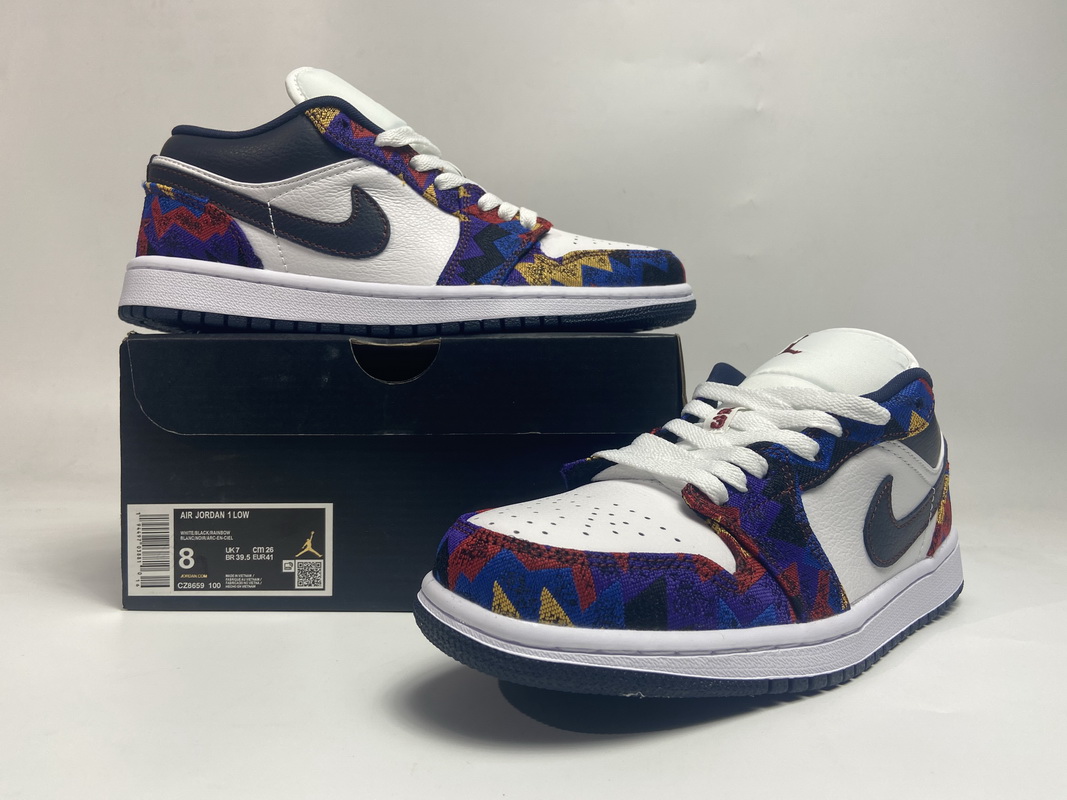 Air Jordan 1 Low Sweater CZ8659-100