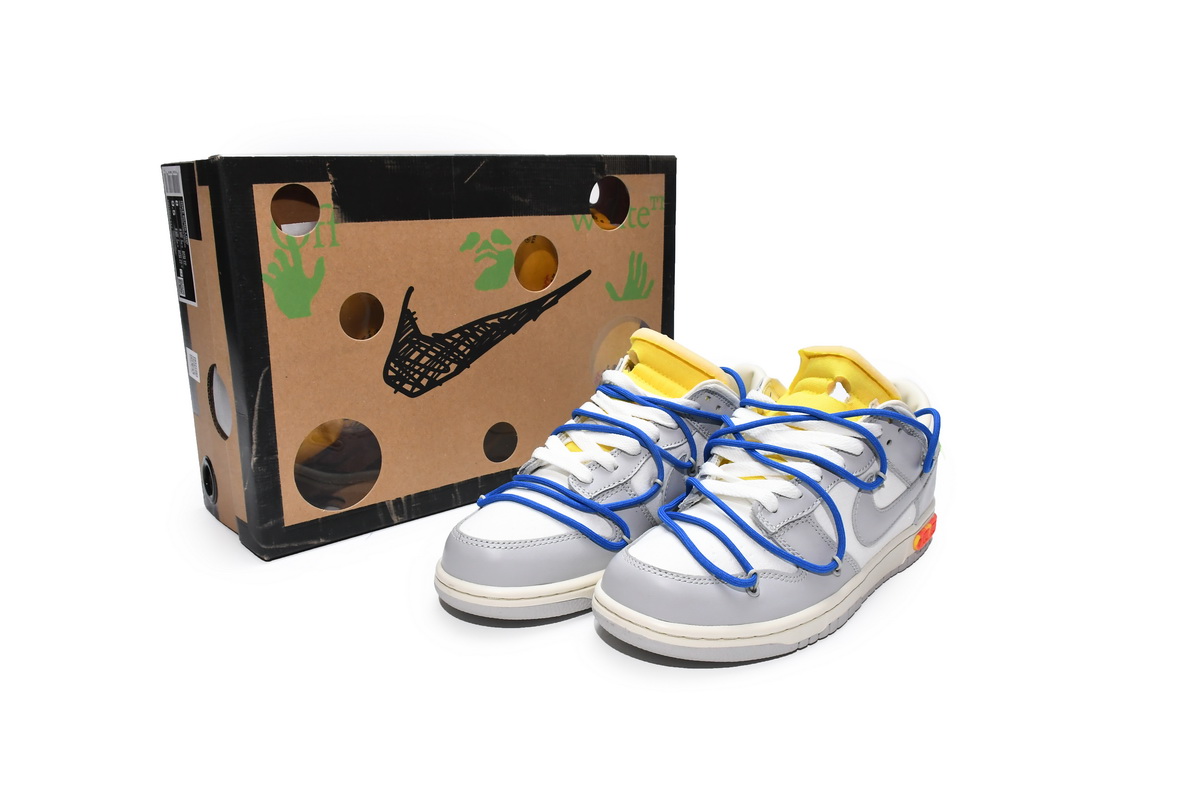 OFF WHITE x Nike Dunk SB Low The 50 NO.10 DM1602-112