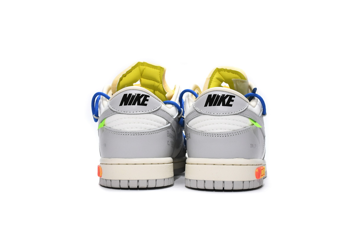 OFF WHITE x Nike Dunk SB Low The 50 NO.10 DM1602-112