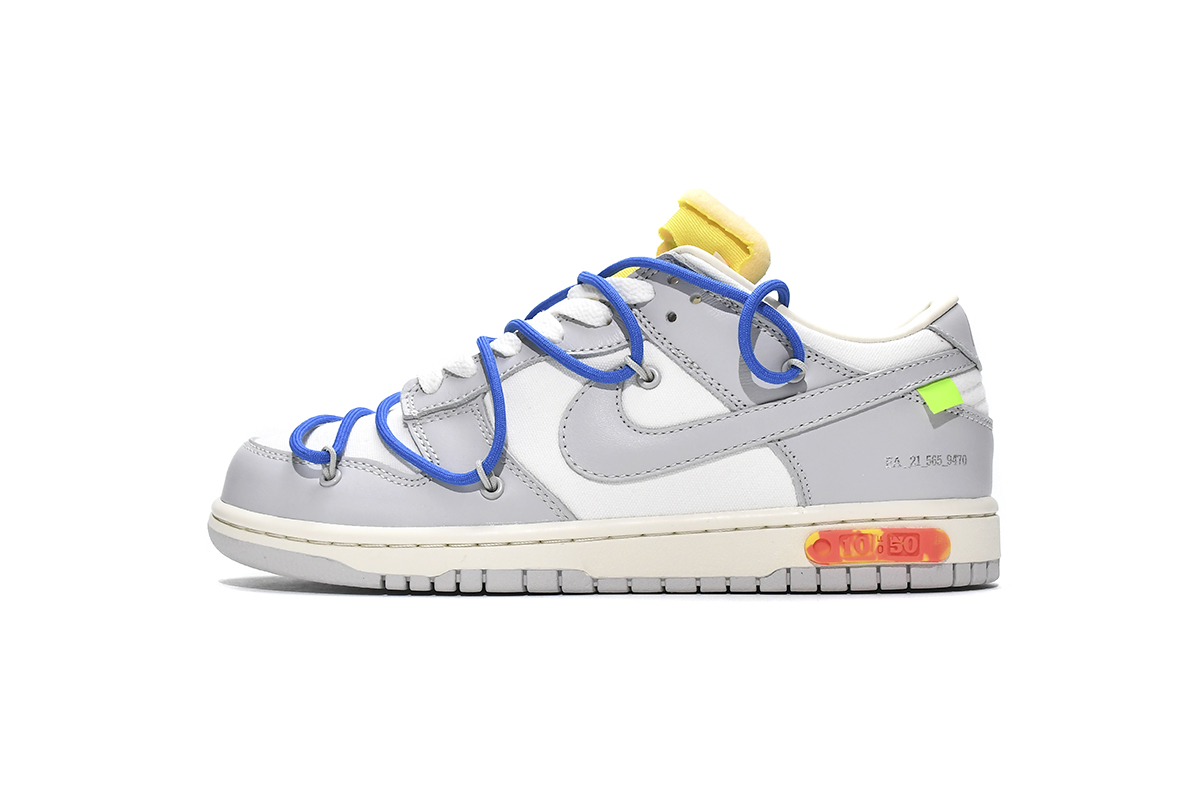 OFF WHITE x Nike Dunk SB Low The 50 NO.10 DM1602-112