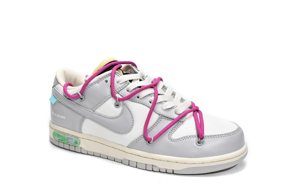 OFF WHITE x Nike Dunk SB Low The 50 NO.30 DM1602-122