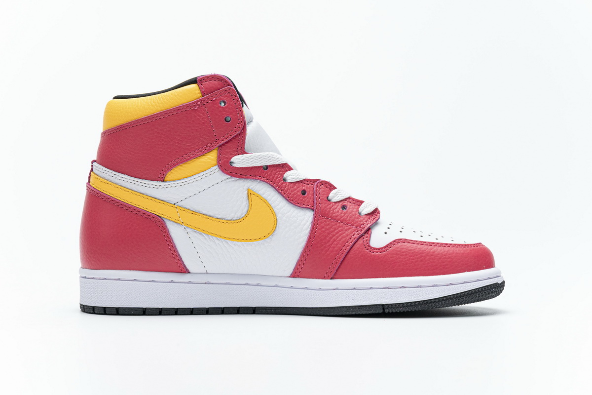 Air Jordan 1 High OG Light Fusion Red 555088-603