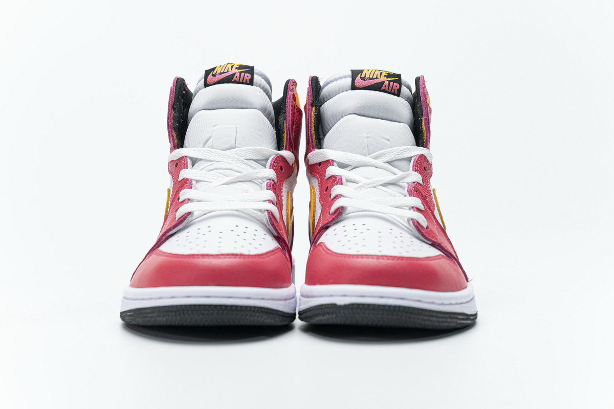 Air Jordan 1 High OG Light Fusion Red 555088-603