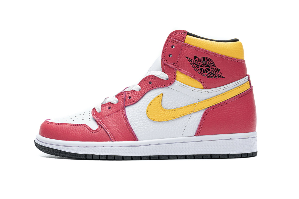  Air Jordan 1 High OG Light Fusion Red 555088-603