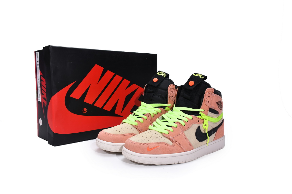 Air Jordan 1 High Switch Apricot Powder CW6576-800