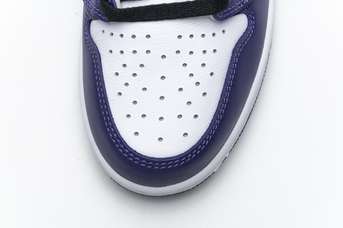 Air Jordan 1 Retro High Court Purple White 555088-500