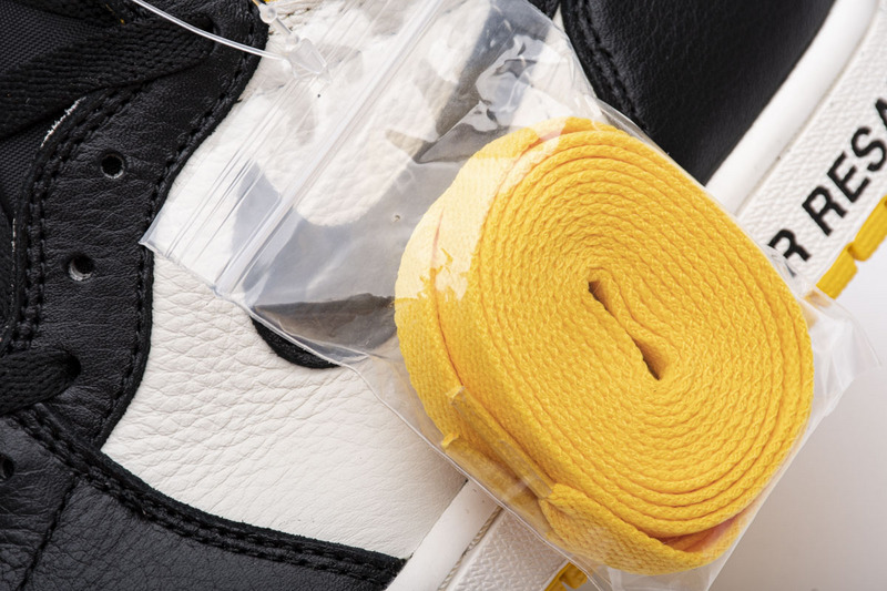 Air Jordan 1 Retro High Not for Resale Varsity Maize 861428-107