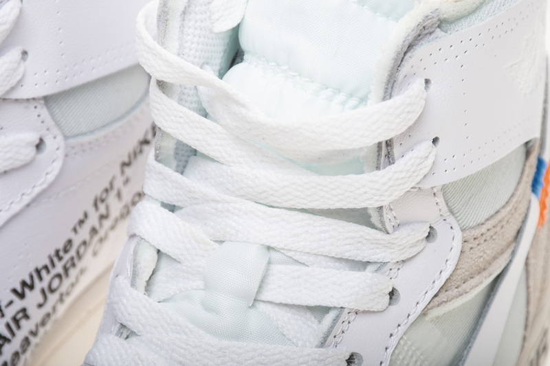 Air Jordan 1 Retro High Off White White AQ0818-100