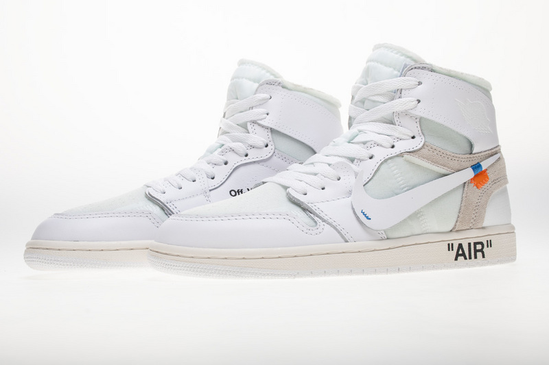 Air Jordan 1 Retro High Off White White AQ0818-100