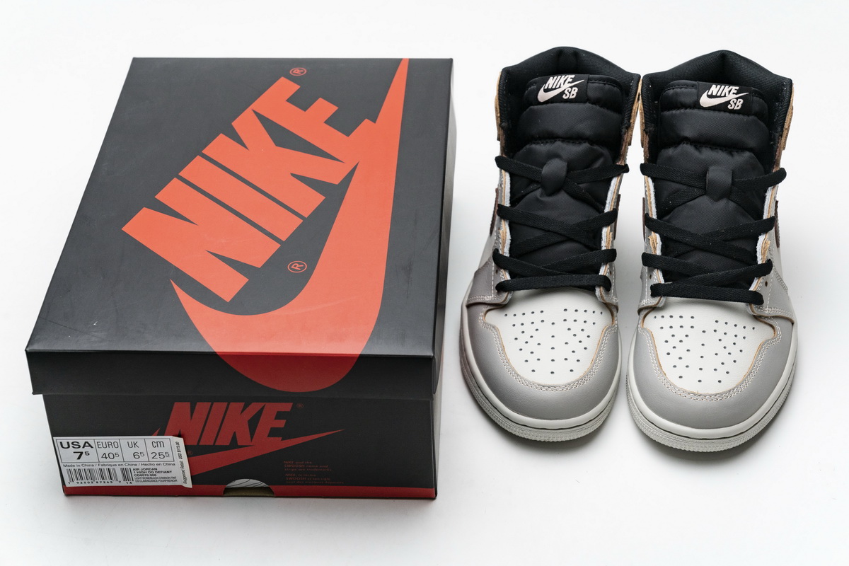 Air Jordan 1 Retro High OG Defiant SB NYC to Paris CD6578-006