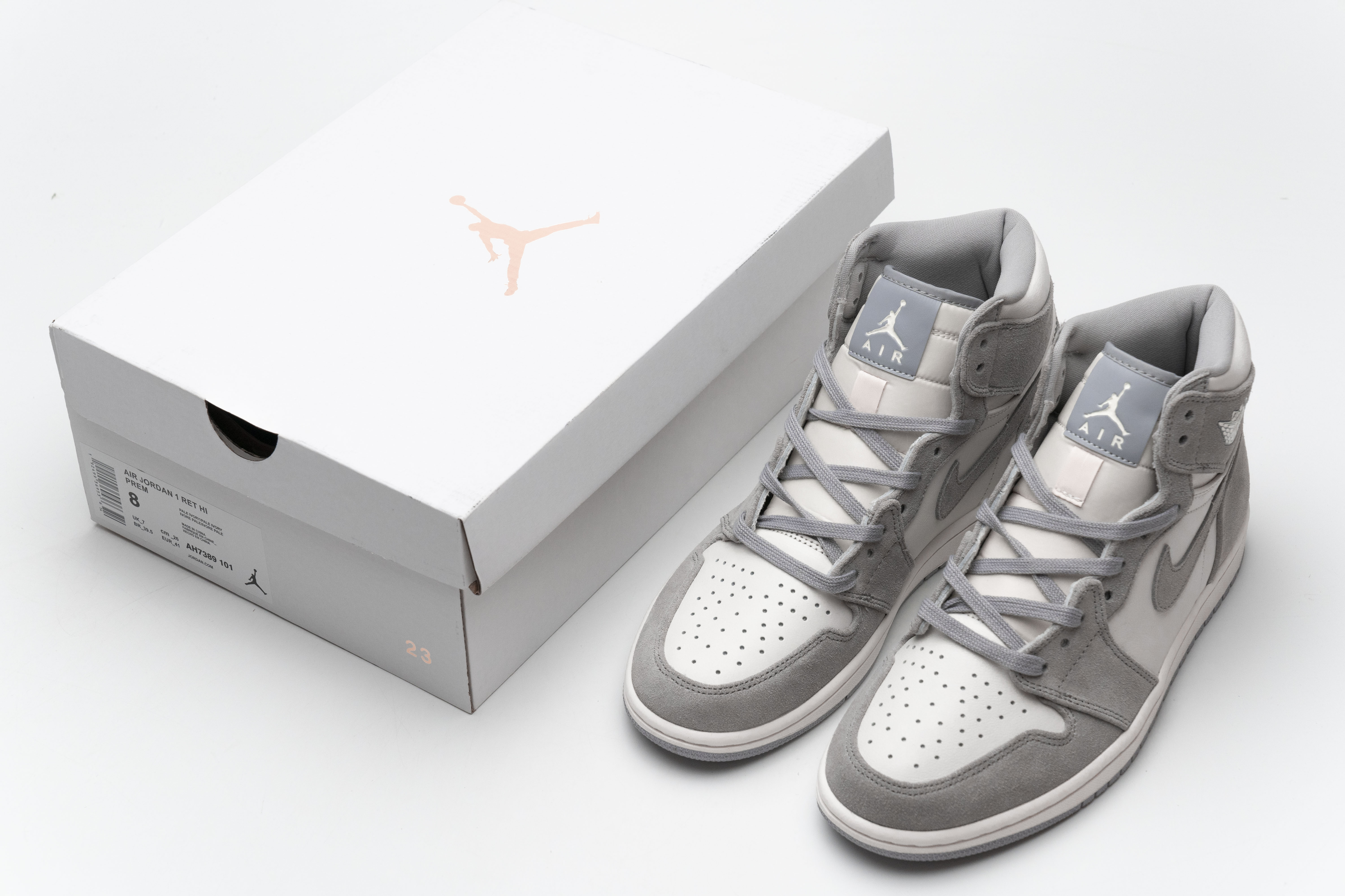 Air Jordan 1 Retro High Pale Ivory (W) AH7389-101