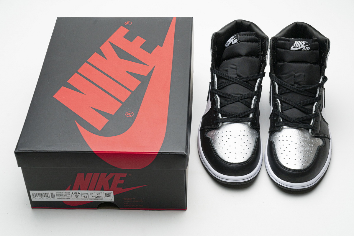 Air Jordan 1 Retro High Silver Toe (W) CD0461-001