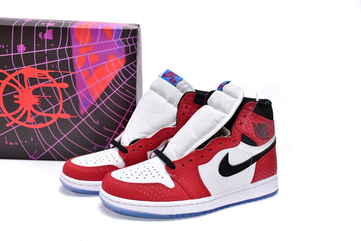 Air Jordan 1 Retro High Spider-Man Origin Story 555088-602
