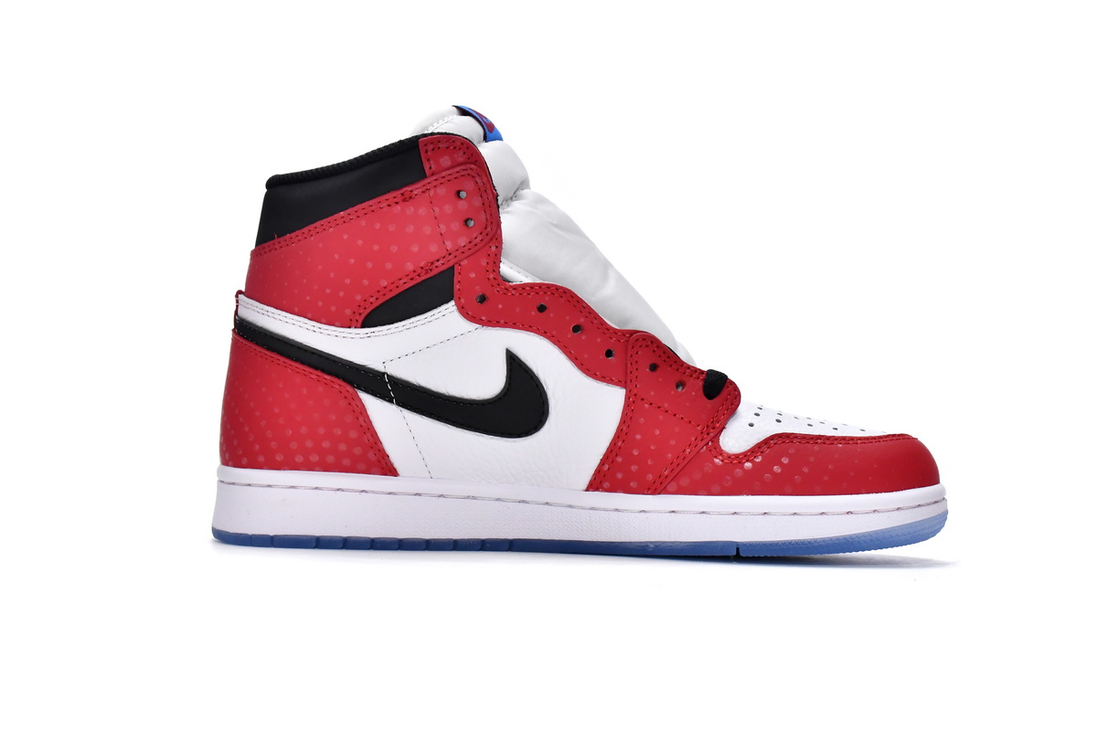 Air Jordan 1 Retro High Spider-Man Origin Story 555088-602