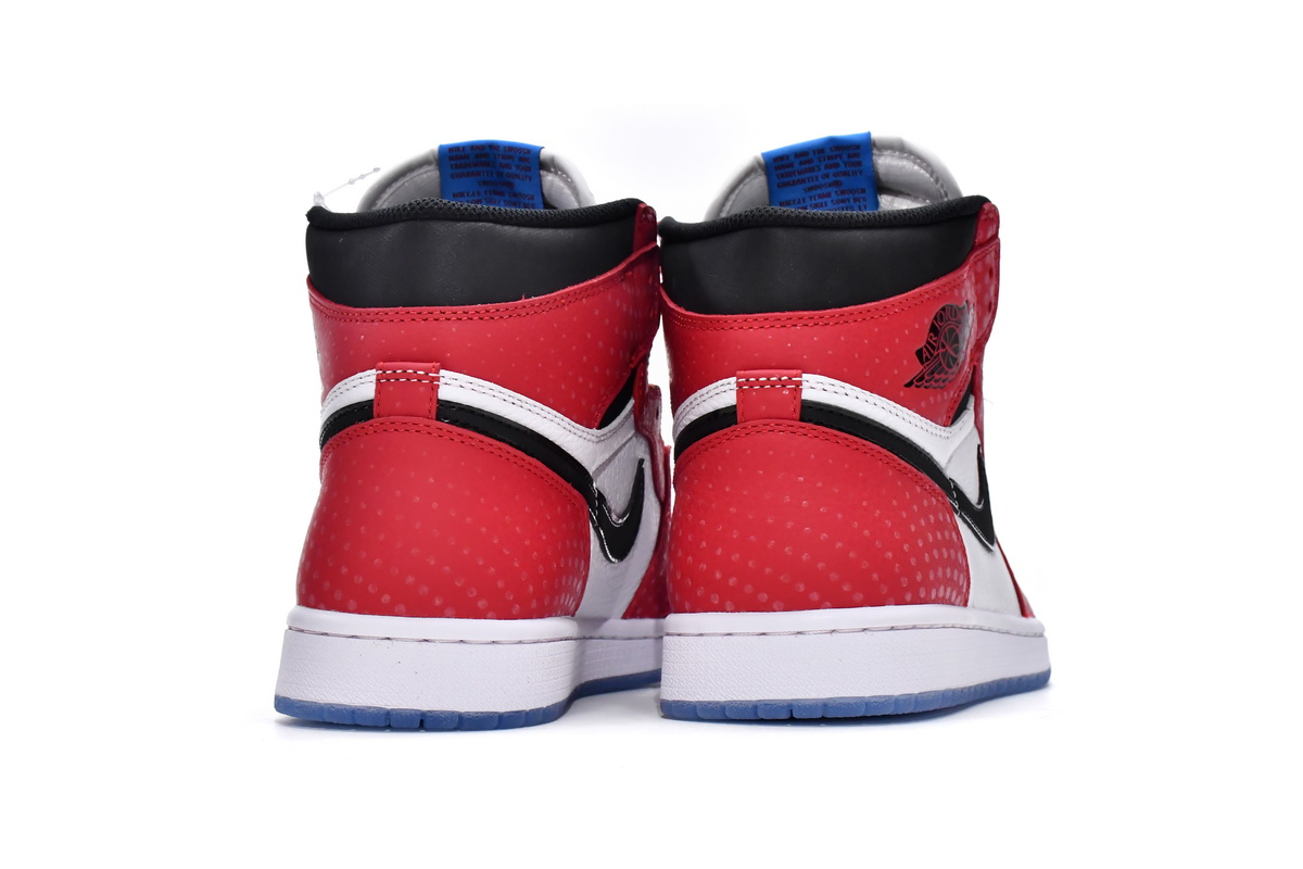 Air Jordan 1 Retro High Spider-Man Origin Story 555088-602