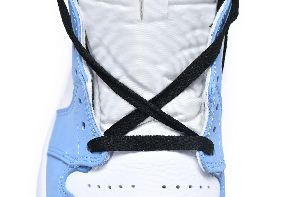 Air Jordan 1 Retro High White University Blue Black 555088-134(TOP quality)