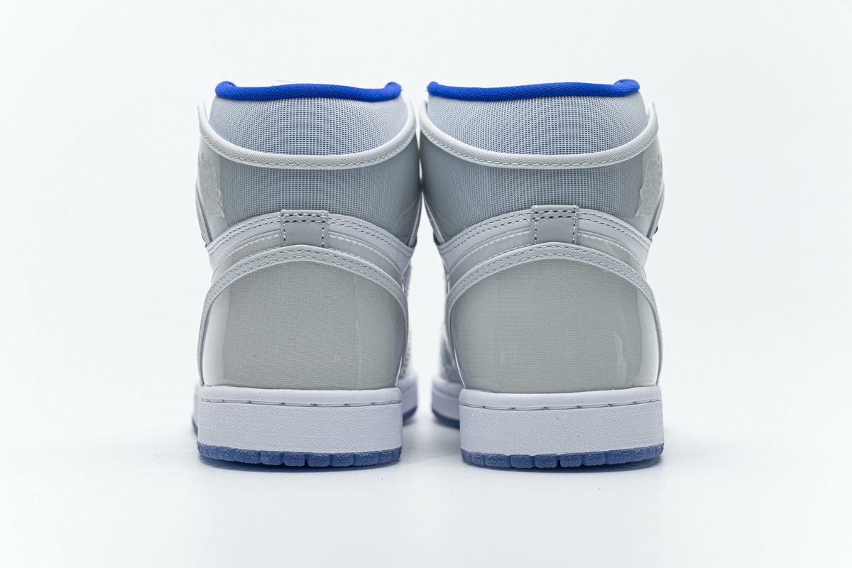 Air Jordan 1 Retro High Zoom White Racer Blue CK6637-104