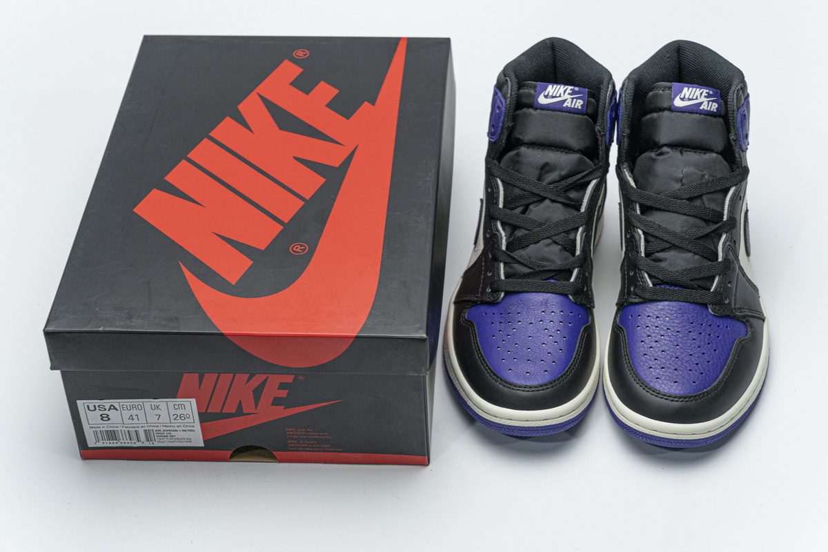 Air Jordan 1 Retro High Court Purple 555088-501