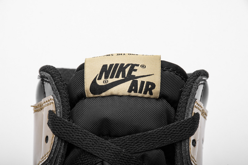 Air Jordan 1 Retro High NRG Patent Gold Toe 861428-007