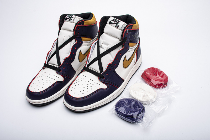 Air Jordan 1 Retro High OG Defiant SB LA to Chicago CD6578-507