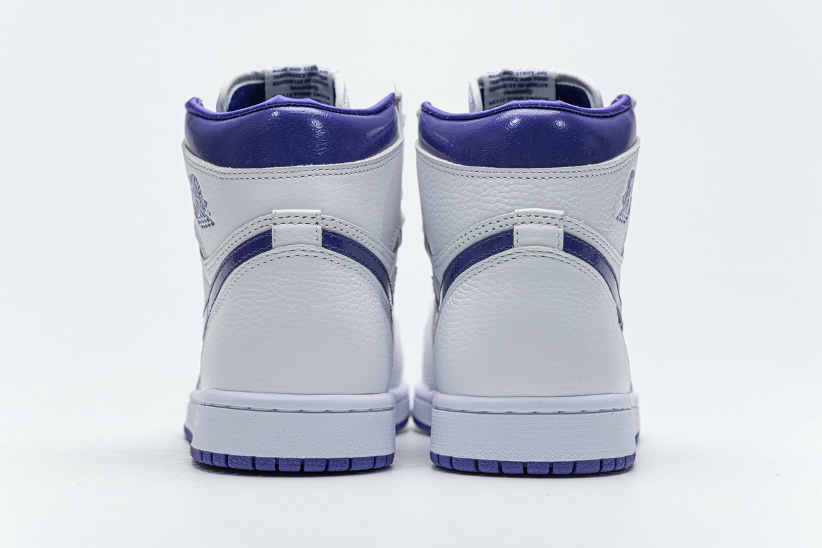 Air Jordan 1 Retro High OG White Purple CD0461-151