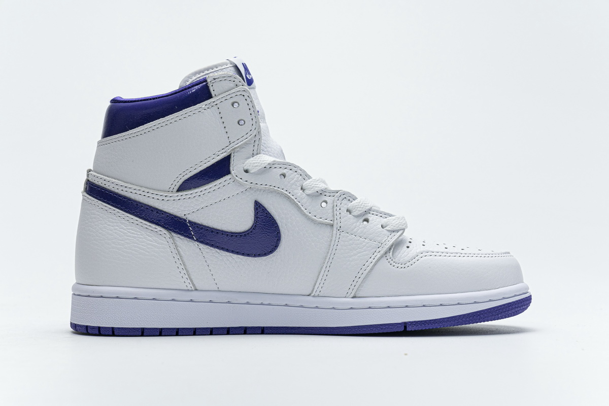 Air Jordan 1 Retro High OG White Purple CD0461-151